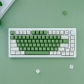 GMK Matcha Cake 104+25 PBT Dye-subbed Keycaps Set Cherry Profile for MX Switches Mechanical Gaming Keyboard